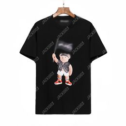 Palm PA 24SS Summer Letter Printing Broke Beheaded Flag BEAR Logo T Shirt Boyfriend Gift Loose Oversized Hip Hop Unisex Short Sleeve Lovers Style Tees Angels 2153 GER