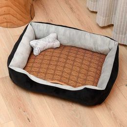 Cat Beds Furniture Premium Pet Ice Pad for Cats and Dogs Keep Your Pets Comfortable and Cool in Summer Dog Beds for Small Dogs d240508