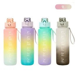 Water Bottles 100ml Bottle Motivational Sports Leakproof Drinking Outdoor Travel Gym Fitness Jugs For Kitchen Cup