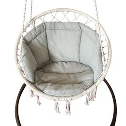 Hanging Egg Chair Cushion Outdoor Swing Seat Home Convenient Practical Gift for Supplies 240508