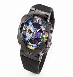 High quality M110 sports leisure alloy watch LED digital waterproof watch automatic handraising light unisex watch8867618