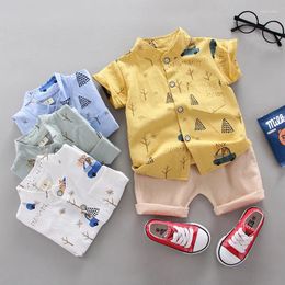 Clothing Sets Fashion Baby Boy's Suit Summer Casual Clothes Set Top Shorts 2PCS For Boys Infant Suits Kids