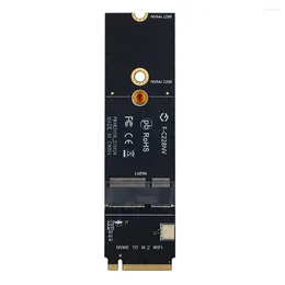 Computer Cables Wireless M.2 A E Key Slot To M Wifi Bluetooth Adapter For AX200 9260 Bcm94352Z Card NVMe PCI Express SSD Port