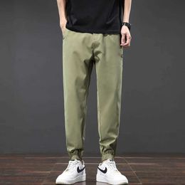 Mens Pants Mens zipper dry quick casual pants J240516