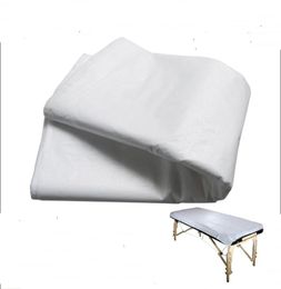 Disposable White Massage Bed Sheet Flat Table Cover Waterproof 10 Sheets a Pack8522614