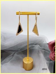 Women Diamond Hoop Earrings Designer Triangle Earring Fashion Womens Jewelry Luxury Gold Stud Earrings Letter P Bracelet Necklaces1161884