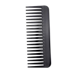 1Pcs 20 Teeth Tooth Comb Large Wide Black Plastic Pro Salon Barber Hairdressing Combs Reduce Hair Loss Hair Care Tool multicolor comb portable brush