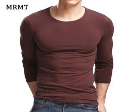 MRMT 2020 Lycra Cotton Men039S TShirt 5XL Long Sleeved T Shirt Men Pure Color Casual Mens Long Sleeve Tshirt For Male1057634