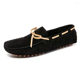 Casual Shoes Men's British Style Moccasins Genuine Leather Flats Loafers Footwear Men Winter&Sping Chaussures