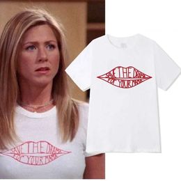 Women's T-Shirt 2024 Friends TV Show Rachel Save Drama T-Shirt for Your Mom Kawaii Top Plus Size Unisex Y240506