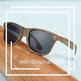 Fashion Designer Sunglasses GM Natural Wood Polarized Wooden Uv400 Bamboo Brand Gentle Glasses Gentlemonster 748