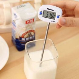 Digital Meat Thermometer Cooking Food Kitchen BBQ Probe Water Milk Oil Liquid Oven Digital Temperaure Sensor Metre Gauges