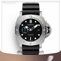 Peneraa High end Designer watches for Sea Submarine PAM01305 Titanium Metal Automatic Machinery 47mm Watch Mens Watch original 1:1 with real logo and box
