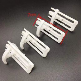 Accessories 50PCS Curtain Hanging Hooks Stereo Window White Plastic Curtain Accessories For Hang Ceiling CP134C