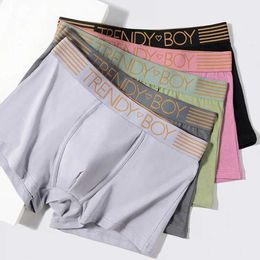 Underpants Mens Underwear Boxer Shorts Mens Panties Cotton Breathable Man Boxers Comfortable Letter Belt Men Underpants Large Size L-6XL Y240507