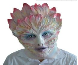 Flower Elf Latex Mask Full Face Halloween Sexy Women Rubber Masks Masquerade Cosplay FancyParty Costume Cosplay Props Adult Size1922653