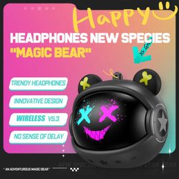 Cell Phone Earphones ONIKUMA New Wireless Gaming Headphones with Rotating Flip Design High Fidelity Stereo In Ear Touch Control Headphones with Microphone J240508