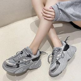 Casual Shoes Women Fashion Sneakers Tenis De Mujer Lace-up Plus Size Woman Platform Ladies Chunky Loafers