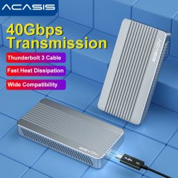 Enclosure ACASIS 40Gbps External Hard Driver SSD Case M.2 NVMe PCIE Enclosure Compatible With Thunderbolt 3/4 USB3.2/3.1/3.0/2.0 Disc Box