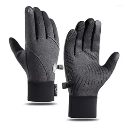 Cycling Gloves Winter Full Finger Glove Touch Screen Warm Women Men Bike Anti-Slip Outdoor Skiing Riding Motorcycle