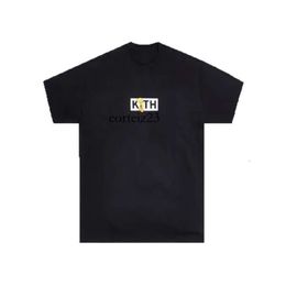 Designer T Shirt Kith T Shirt Kith Short Sleeve Luxury Major Brand Sweatshirt Kith Rap Classic Hip Hop Male Singer Wrld Tokyo Shibuya Retro Street Fashion T-Shirt 551