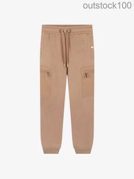 Top Level Buurberlyes Designer Pants for Women Men Spring/summer Drawstring Pocket Decoration Minimalist Loop Womens Pants Casual Pants with Original Logo