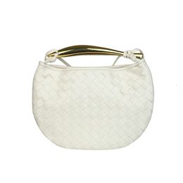 Stores are 85% off Small Hand Woven Bag for Women Casual Versatile Texture Handbag Chain ShoulderZDLB