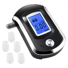 Portable Household Breath Testers LCD Breathalyser Detector Test