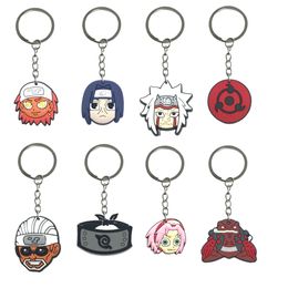 Keychains Lanyards Naruto Keychain Key Pendant Accessories For Bags Kids Party Favours Keyring School Backpack Suitable Schoolbag Cool Otbmq