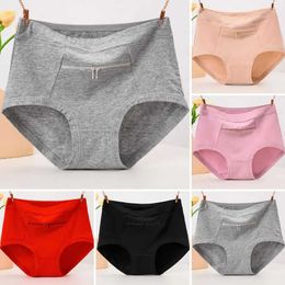 Womens Panties Womens underwear with antitheft zipper pockets high waisted elastic breathable cotton middleaged and elderly mothers grandmother underwear unde