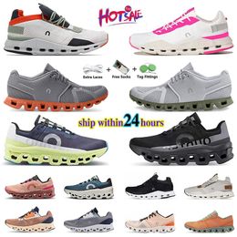 Original Cloudmonster Cloud Sports Running Shoes Women Glacier Grey All Black White Pink Frost Surf Undyed Nova Clouds Swift Designer Men Trainers Outdoor