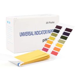 80Pcs PH Indicator Test Strips 1-14 Laboratory Paper Litmus Tester Urine Saliva Acid-base Precision Tester With Comparison Chart
