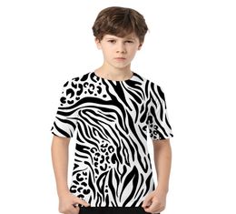 Animal Zebra Print 3D T Shirt Women Men Boys Girls Kids Summer Fashion Short Sleeve Funny Tshirt Graphic Tees Streetwear Clothes9612032