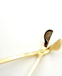 Stainless Steel Snuffers Candle Wick Trimmer Rose Gold Candle Scissors Cutter Candle Wick Trimmer Oil Lamp Trim scissor Cutter AHD2431718