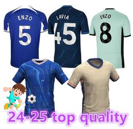 24 25 Nkunku Jackson CFC soccer jerseys Disasi 2023 2024 2025 Enzo Fernandez Mudryk JAMES STERLING Cucurella Chukwuemeka football shirt men kids Ugochukwu8899