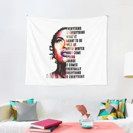 Tapestries Favorite Graphic Lauryn Hill's Fans Hip Hop Rap Tapestry Home And Comfort Decor Custom Bathroom