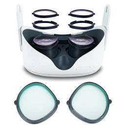 Accessories For Oculus Quest 2 Myopia Lens Magnetic Eyeglass Anti Blue Light Glasses Quick Disassemble Protection VR Prescription Lenses