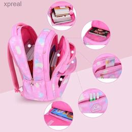 Plecaki dziecięce i dziewczęta plecaki dziecięce różowe plecaki szkolne plecaki dziecięce plecaki WX734563