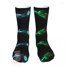 Men's Socks Abstract Coolful Computer Accessories Women's Polyester Casual Hip Hop All Year Long Gift