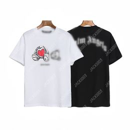 Palm PA 24SS Summer Letter Printing Broke Beheaded LOVE BEAR Logo T Shirt Boyfriend Gift Loose Oversized Hip Hop Unisex Short Sleeve Lovers Style Tees Angels 2151 GOO