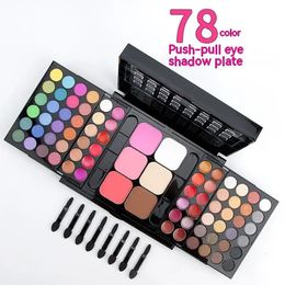 78 Colour Professional Makeup Palette Sets Combo matte shimmer eye shadow Concealer Brightening waterproof Makeup Kit Cosmetics 240508