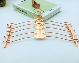 NonSlip Underwear Rack Metal Hanger Rose Gold Clothing Store Bra Clips Fashion Exquisite Bardian Creative New Style3602520