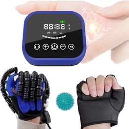 Finger and hand exercise for hemiplegia patientRehabilitation robot glovePhysical therapy for hand recovery training 240508