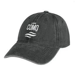 Berets Copy Of Lake Como Italy Cowboy Hat Man For The Sun Funny Trucker Hats Men Women's