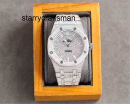 Designer Uhren APS R0yal 0ak Luxus Uhr für Männer mechanische Top -Marke -Mode -Frauen All Diamond Swiss Genf Armbanduhr