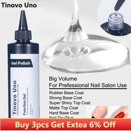 Nail Gel Tinovo Uno 13 basic gel nail polish 200ML professional strong coating top primer foil glue semi permanent UV varnish Q240507