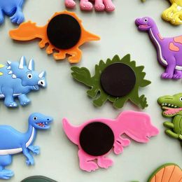 3PCSFridge Magnets Cute Dinosaur Fridge Magnets for Children Kids Toy Cartoon Zoo Animal Magnets for Refrigerator Decor Whiteboard Sticker