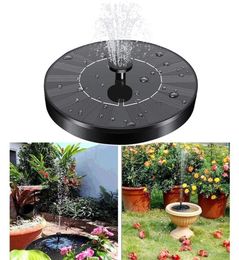 Mini Solar Water Pump Garden Decorations Power Panel Kit Fountain Pool Pond Waterfall 14W Outdoor Floating Home Decora347816016