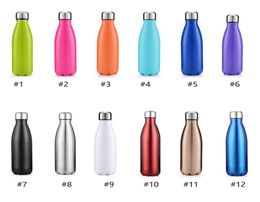 Epacket Cola Shaped Water bottle Insulated Double Wall Vacuum Heathsafety BPA Stainless Steel Highluminance Thermos Bottles309T8116999