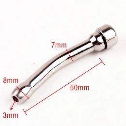 Products Male Chastity Device Stainless Steel Penis Urethral Adult Sex Toys Metal Cage Universal Urethral Tube